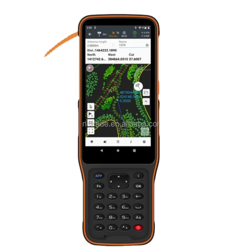 CHCNAV GNSS Receiver HCE600 Controller Handheld GPS in Landstar 7 and Landstar 8 Code