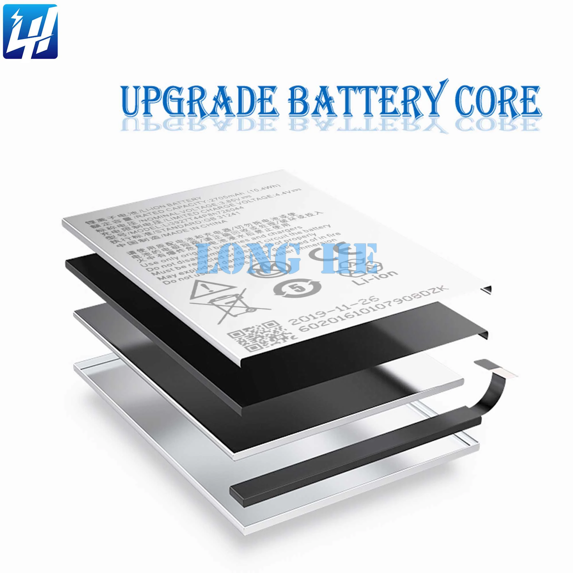 Li3927t44p8h726044 Battery - High Quality for ZTE Axon 7 Mini
