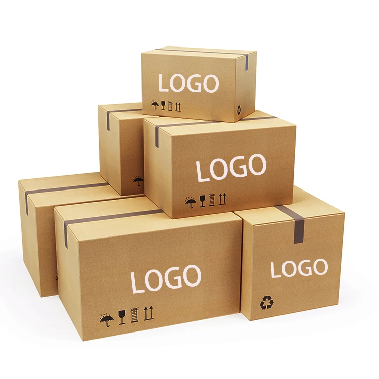 Recyclable Brown Moving Corrugated Carton Shipping Boxes For Mail Shipping Boxes 12x12 Factory