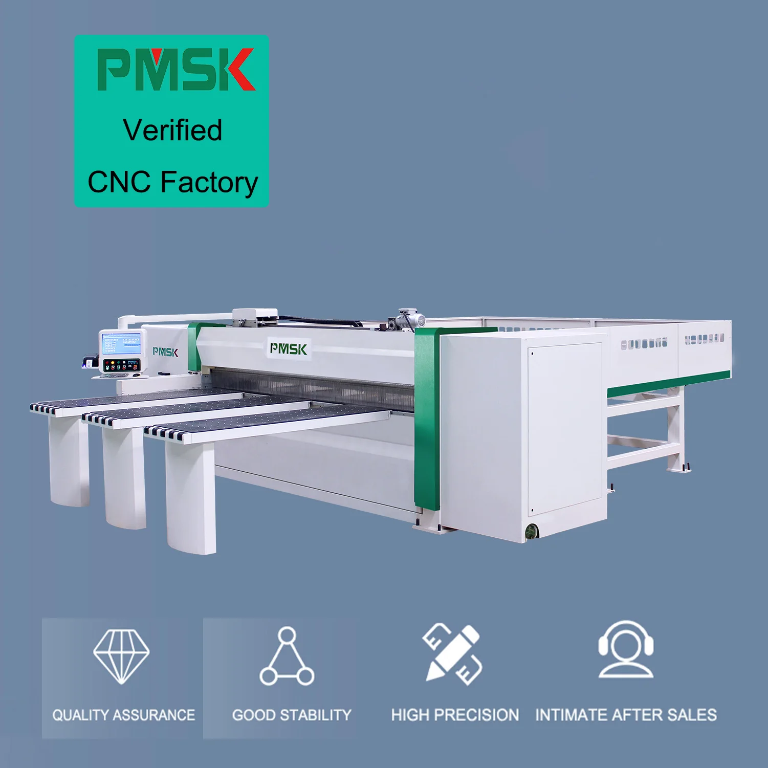 PMSK Mdf Board Cutting Beam Saw Machine Computer Panel CNC Saw with ...