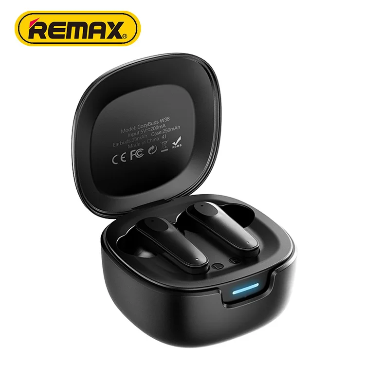 Remax Wireless Earbuds in Ear Bluetooth 5.4 Earphones Tws Earphones & Headphones Built in Mic Headset Light Weight in Ear Buds