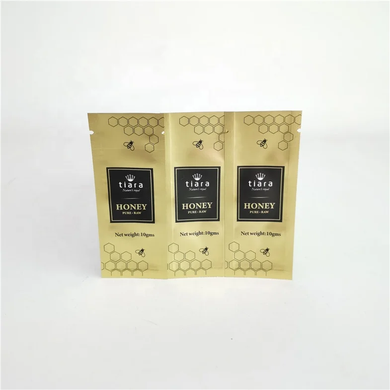 Mini Pocket Small Coffee Packaging Individual Coffee Powder Milk Honey Packaging Bags Sachet