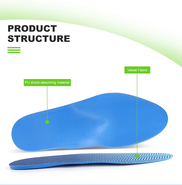 Joghn Custom Elastic Jump Force Thick Cushion Plantar Fasciitis Relief