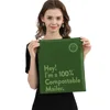 Fully biodegradable express delivery [grass green] 30*345