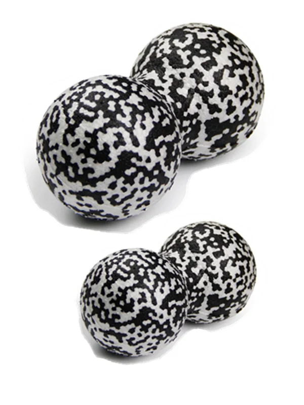 Расслабляющий массажер на заказ для всего тела, массирующий массаж тела, арахис, двойной роликовый Массажный мяч, набор