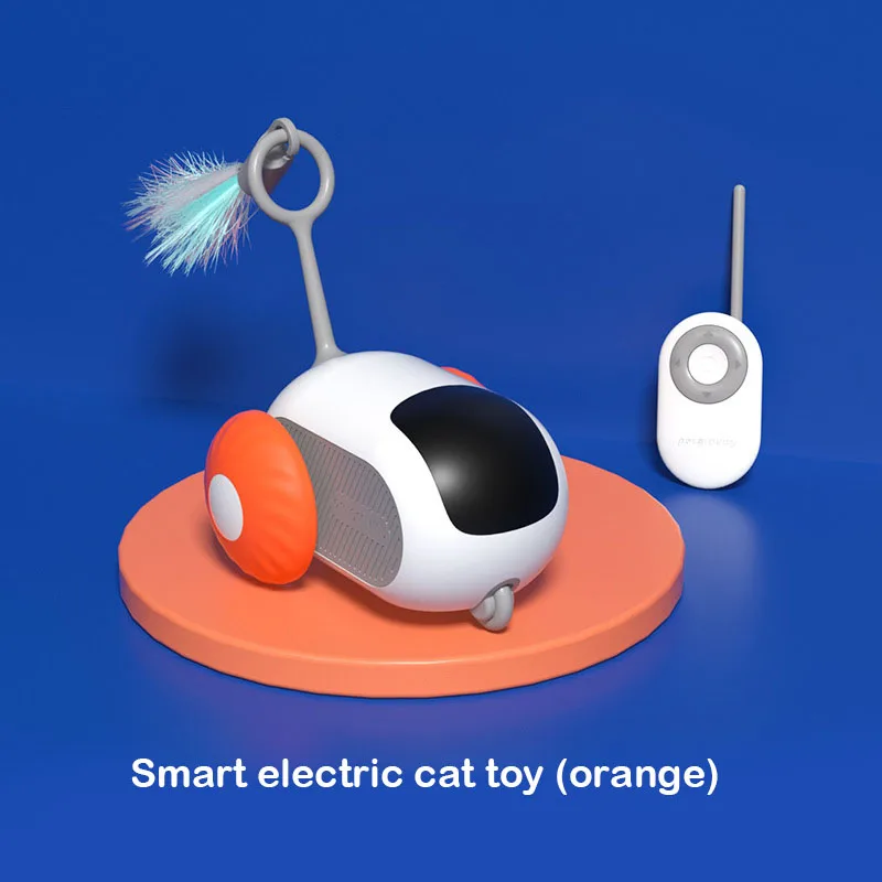 Usb Moving Interactive Remote Control Smart Electric Cat Toy Gravity