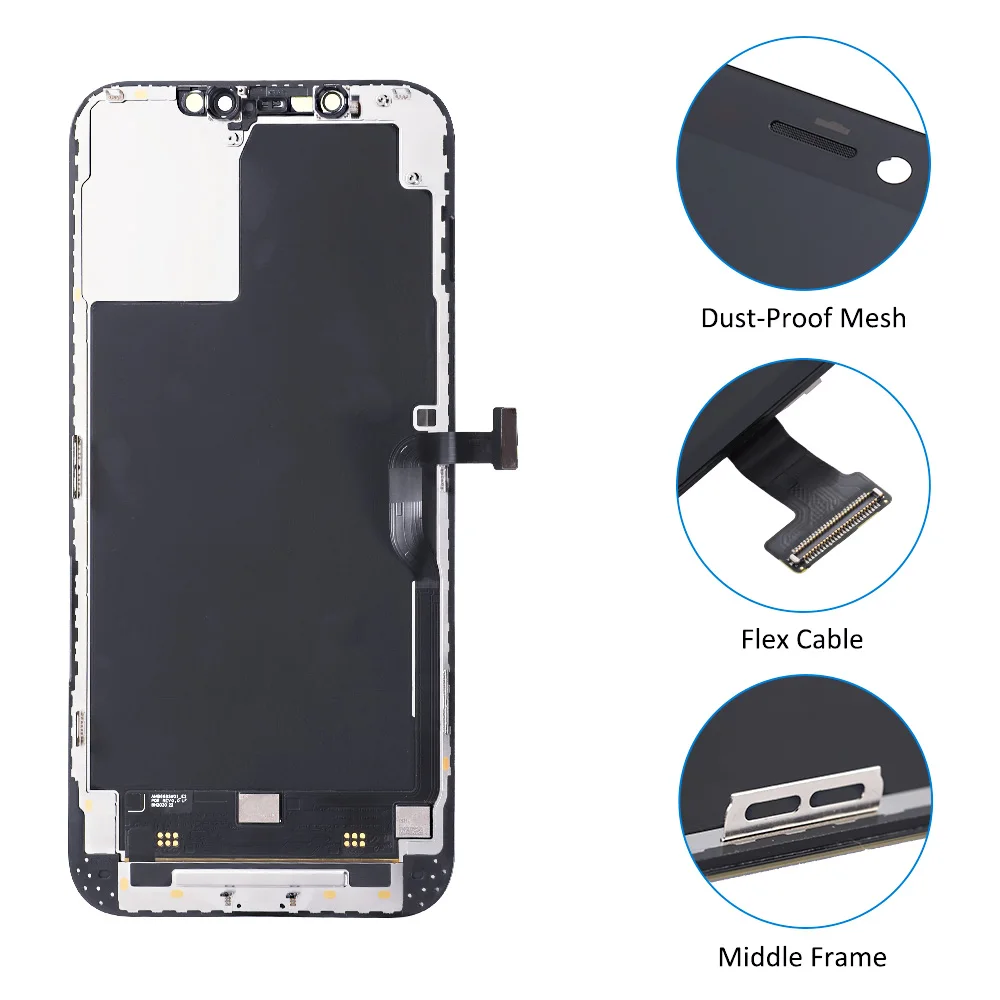 Factory Replacement Touch Display Lcds Screen Display Digitizer Mobile Phone Lcd incell for IPhone 12 pro max Apple