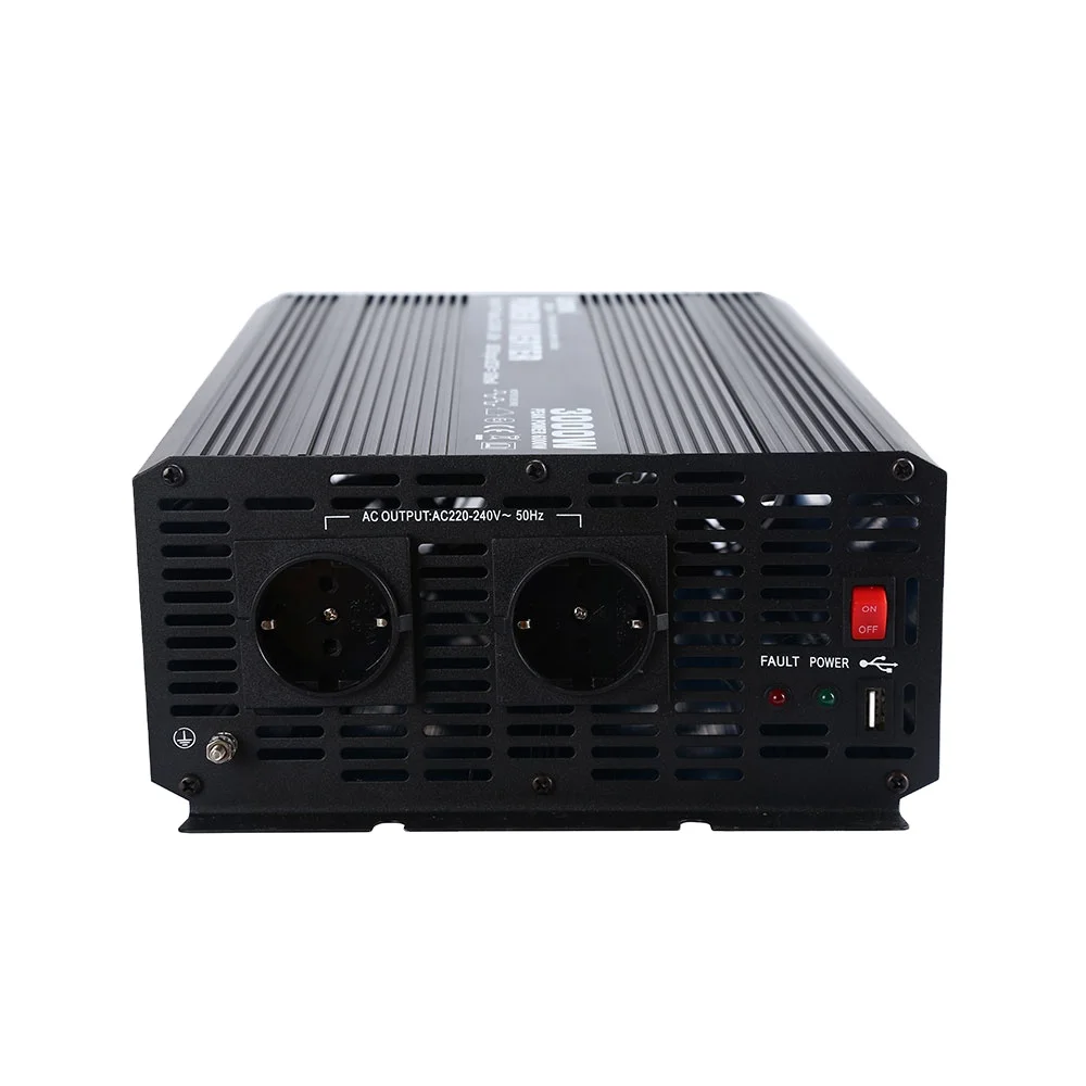 European 12v To 220v 4kw Solar Power Inverter Modified Sine Wave Dc To