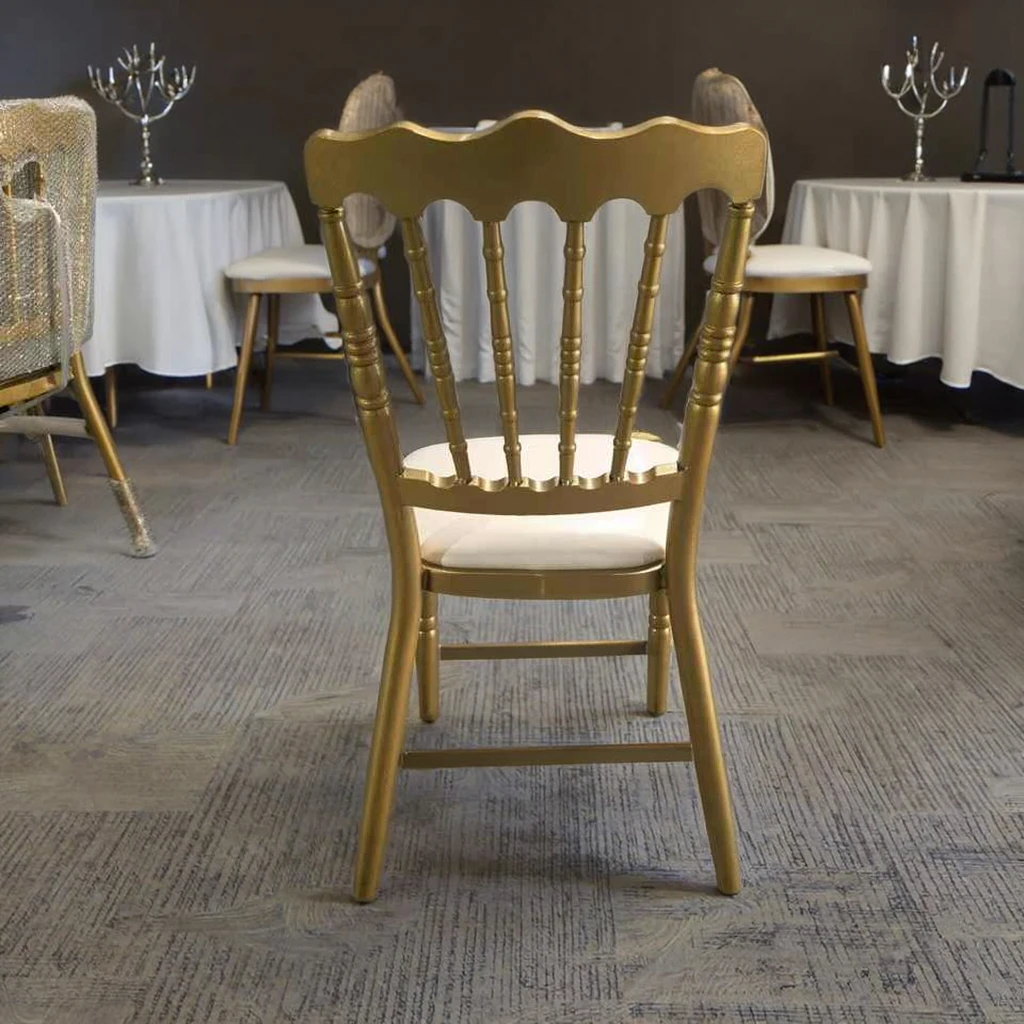 Hot Sales CHeap High Quality Metal Napoleon Chairs with Cushion