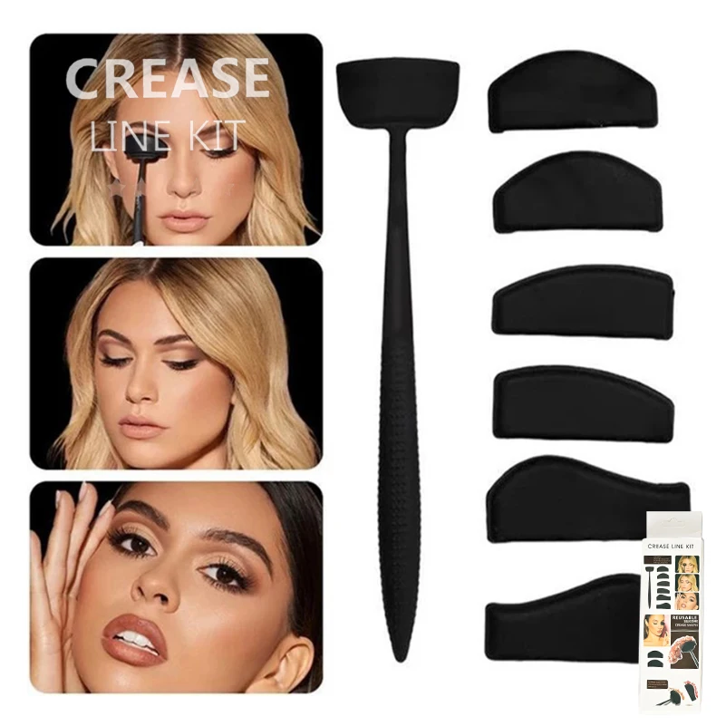 Легкая Косметика для макияжа, тени для век, инструменты для макияжа глаз, набор из 6 в 1 веревок