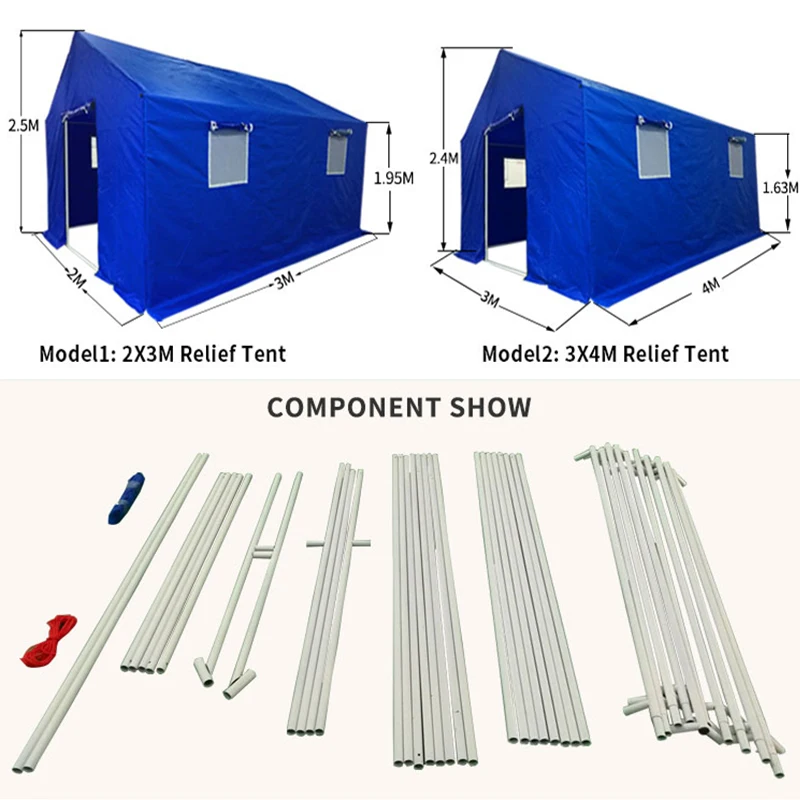 STALLMASTER Emergency Mobile IsolationTent Modular Refugee Cubicle Tent Room Movable Hospital Medical Disaster Relief Tent