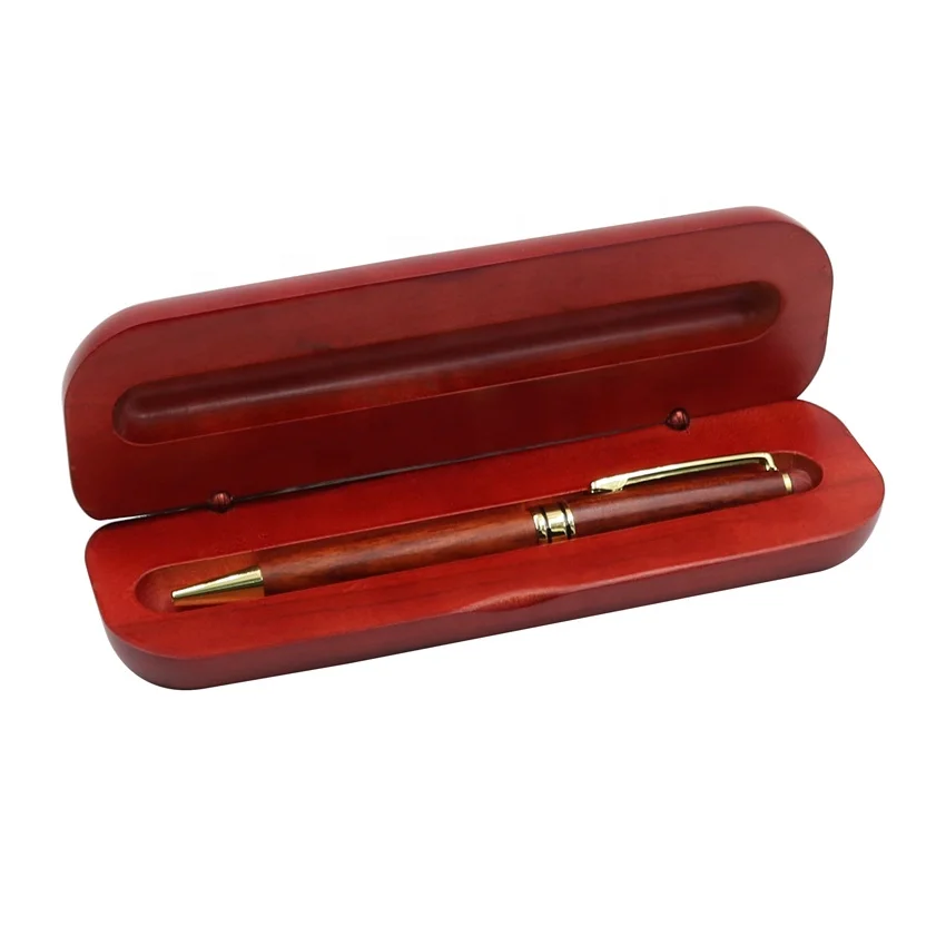 Corporate Rosewood Pen with Wooden Gift Box