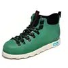 bottes de neige vertes