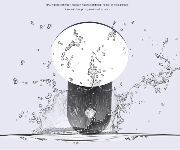 LED outdoor wall lamp waterproof garden lamp exterior wall terrace balcony gate sensor wall lamp