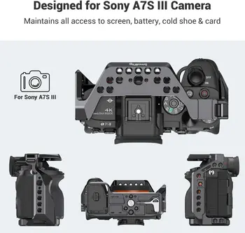 SMALLRIG Camera Cage Only for Sony Alpha 7S III / A7S III / A7SIII / A7S3 - 2999 detail image