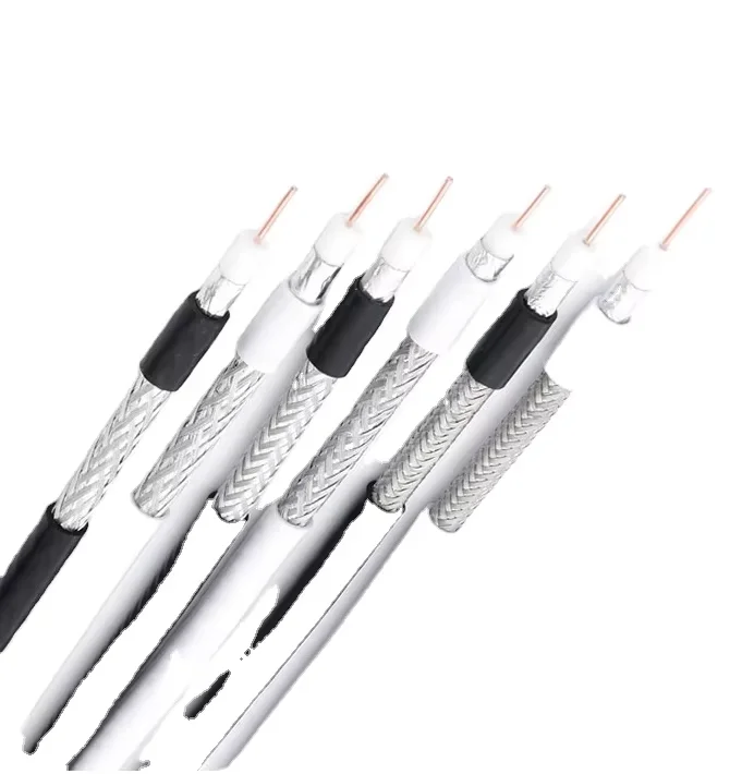 عازل الرغوة PE منخفض الخسارة 1.5DS-QFB RG174LL كابل هوائي السيارات كابل RF مركزي معزول