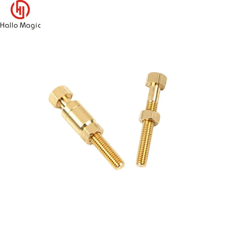 Truco De Magia De Tornillo Que Se Dobla – Ilusión De Mentalismo Para Magos Y Bromistas, Accesorio De Metal Para Espectáculos Callejeros