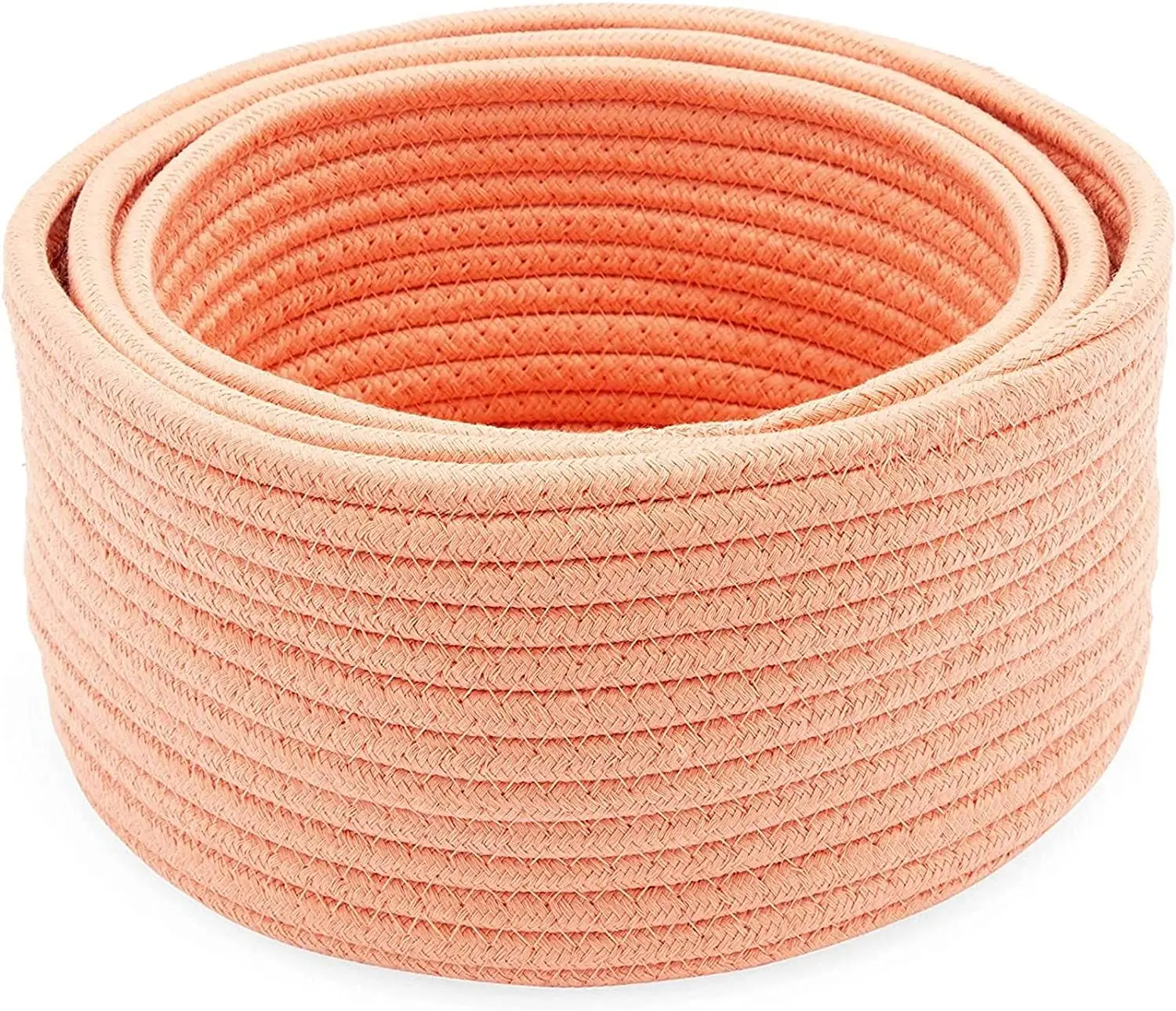 Wholesale Hot Customized Size Cotton Rope Basket Handwoven Rope