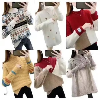 Women Sweater vast Sweater Sleeveless Ladies V-neck Pullover Tops Women Short Loose Spring 2024 Autumn