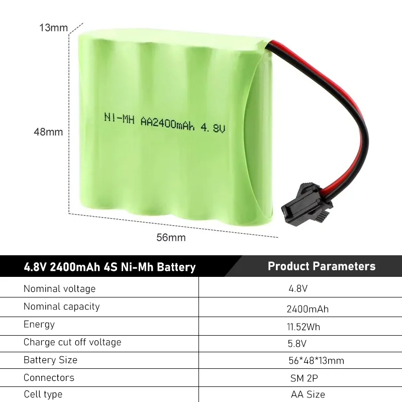 Chargeur Intelligent NiMH Pour RC 2,4V-12V – 6 Connecteurs (Tamiya/JST/XH/Futaba), Compatible Voitures, Drones Et Airsoft