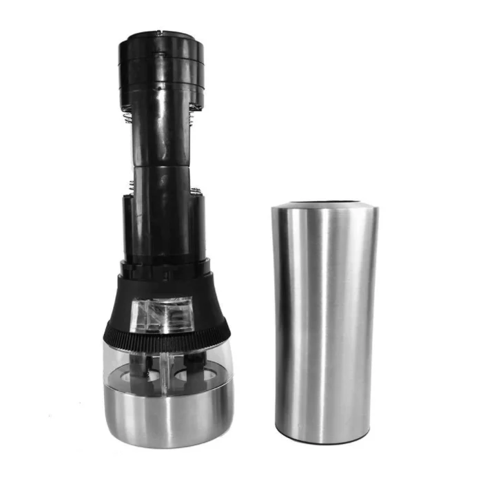 2 In 1 Dual Zlovy Electric Salt Pepper Grinder - Buy 2 In 1 Dual