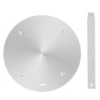 Plaque adaptateur induction argent 16 cm