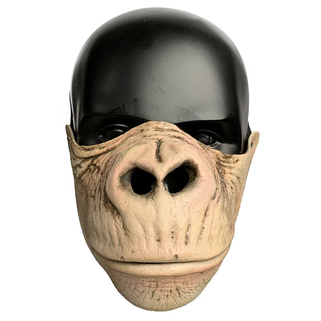 New Design Games Character Mask Halloween Party Supplies Cosplay Masquerade Props  Half Face Gorilla Mask