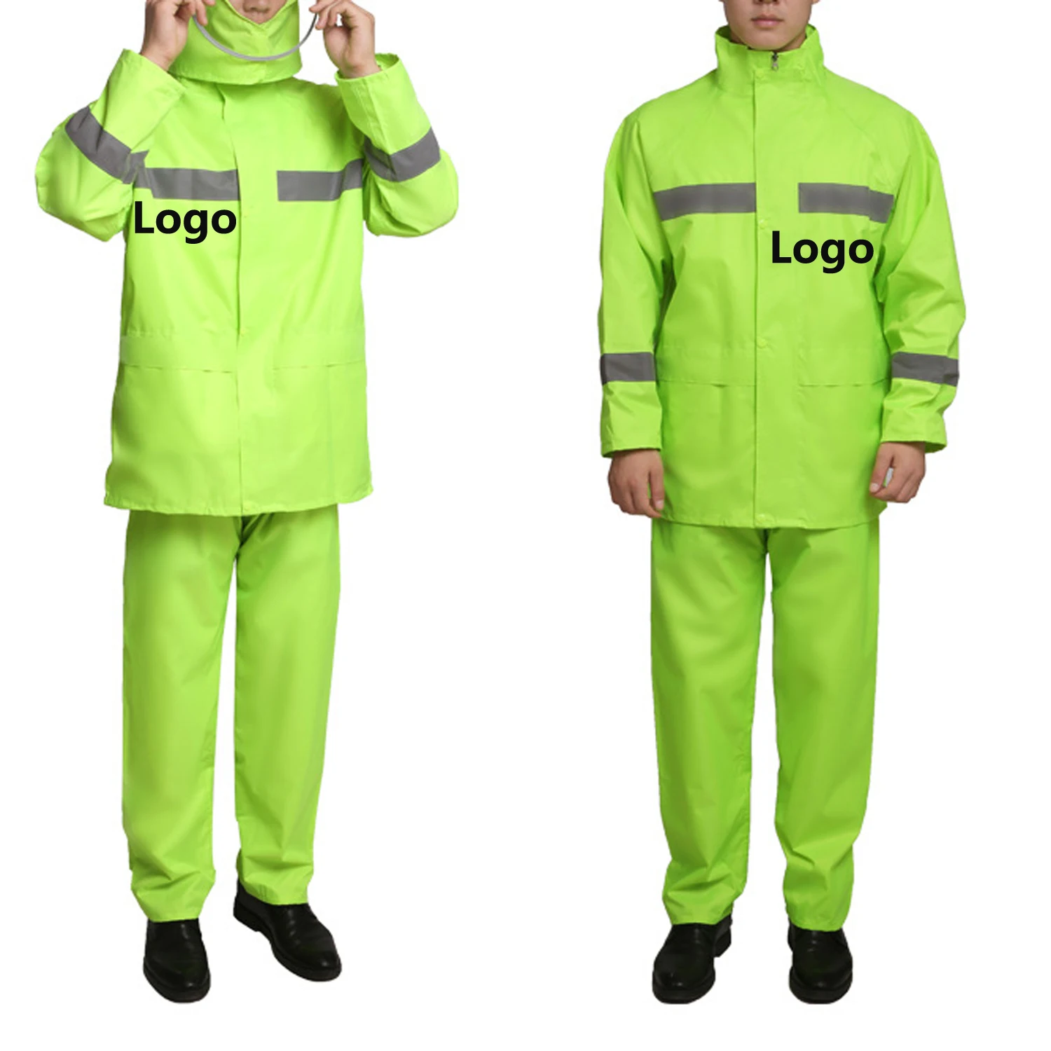 High Visibility Coveralls Work Wear Safety Protective Overalls Hi Viz Reflective Tape Working Wear S