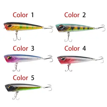Cheery Luya 14g/8cm Long Cast Bass Silicone Fishing Bait Gear for Freshwater Sea Carp for Popper Fishing in River Stream – Soft Lure – view 3