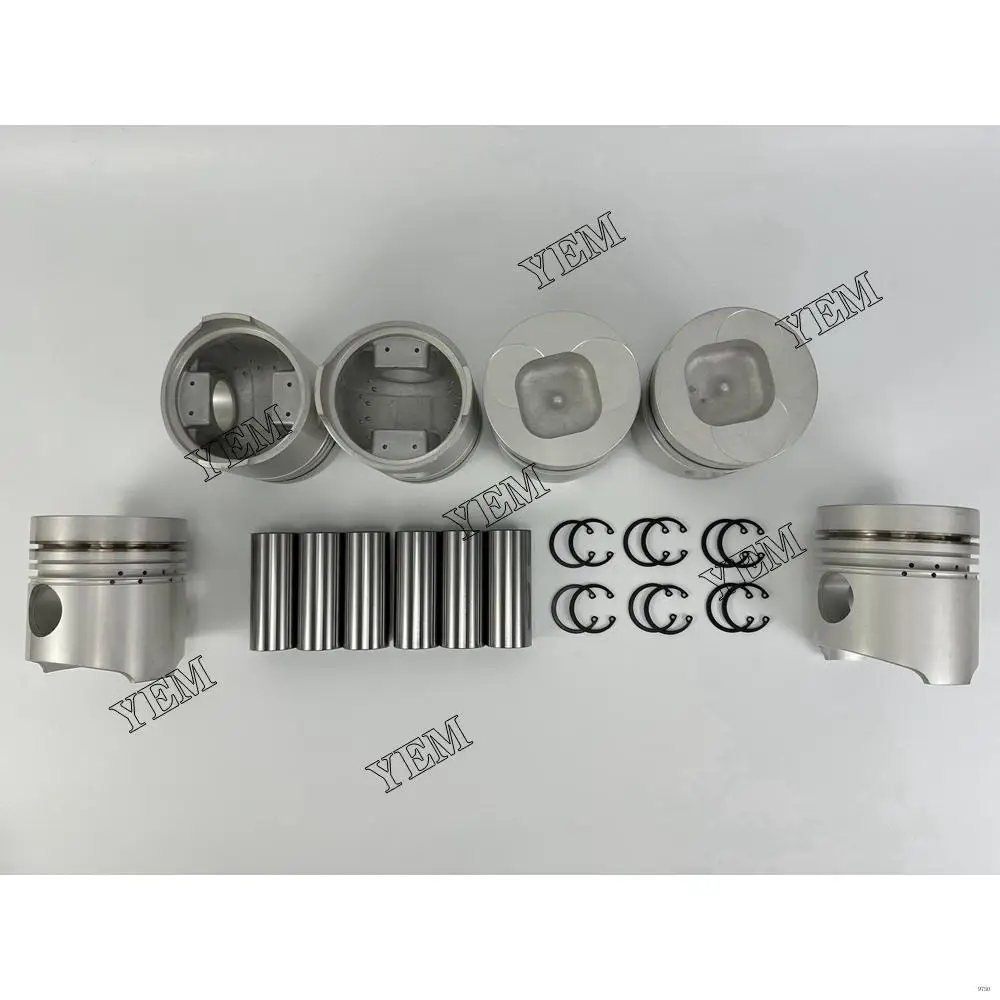 6BB1-0130 Engine Piston Kit for Isuzu