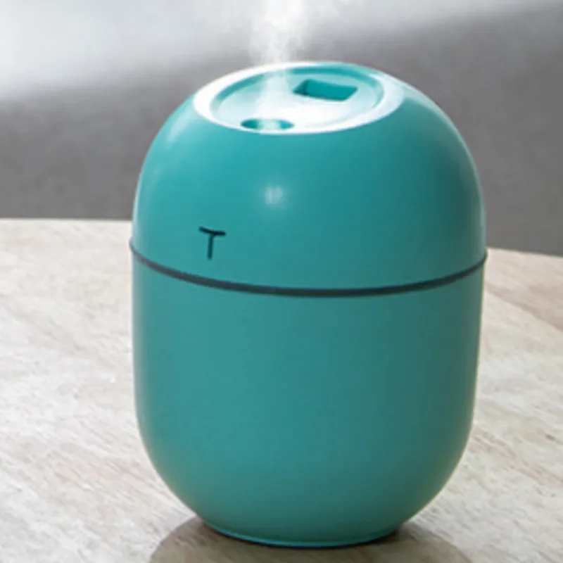 OEM 200ML Ultrasonic Mini Air Humidifier Aroma Essential Oil Diffuser for Home Car USB Fogger Mist Maker with LED Night Lamp