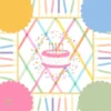 Pastel multicolor