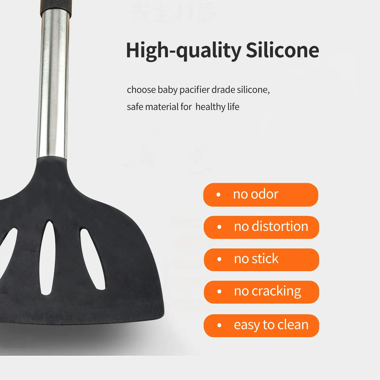 Di Utensili Da Cottura In Silicone, Set Di Utensili Da Cucina Antiaderente Da 9/12 Pezzi Con Scatola Di Stoccaggio Della Maniglia In Legno, Utensili Da Cucina Spatola Spatola Resistenti Al Calore Da