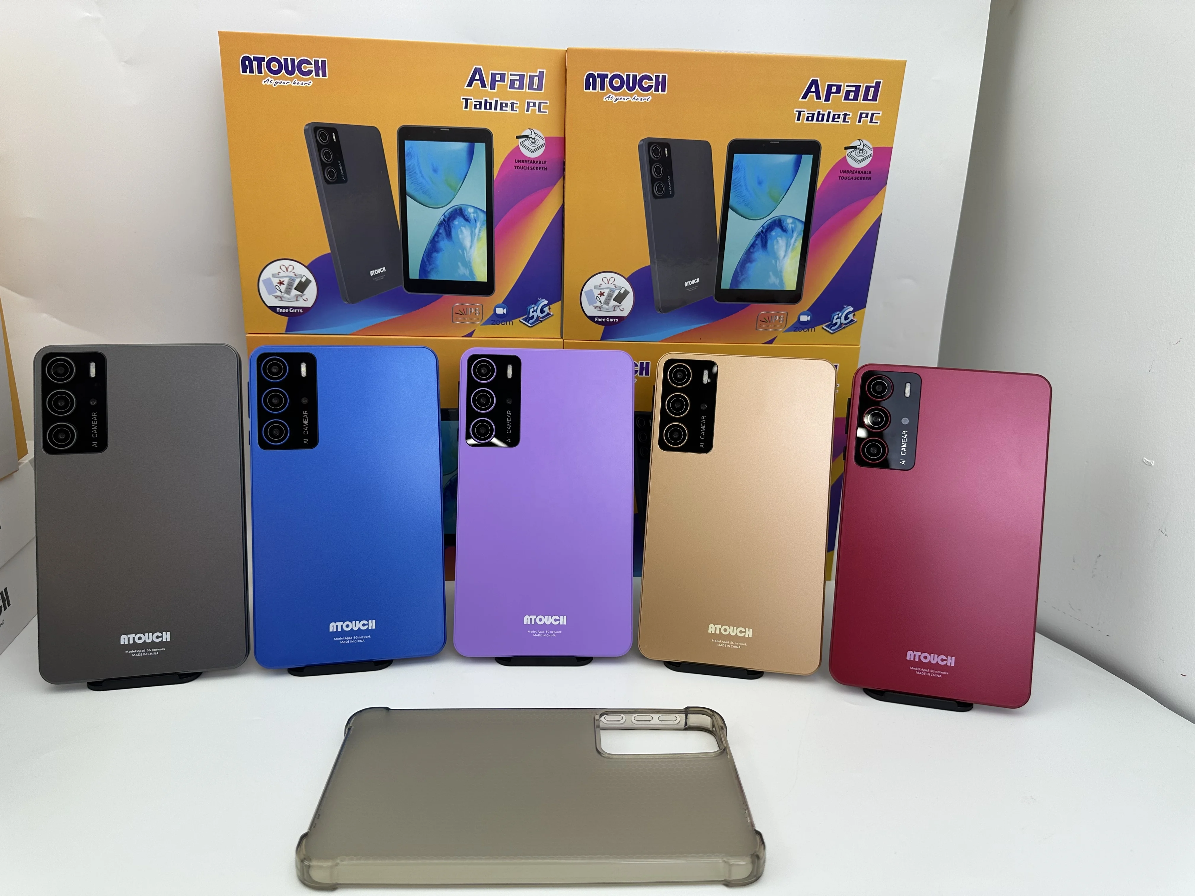 ATOUCH Brand Apad 7 Inch Android 12 Tablet Dual Sim Phone Call Tablet PC for Business