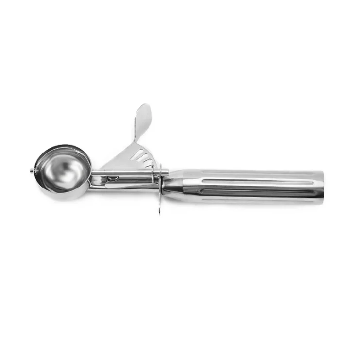 Ice Cream Scoops With Easy Trigger, 304 Stainless Steel Cookie Scoop For  Meatballs, Melon Balls, Mashed Potatoes