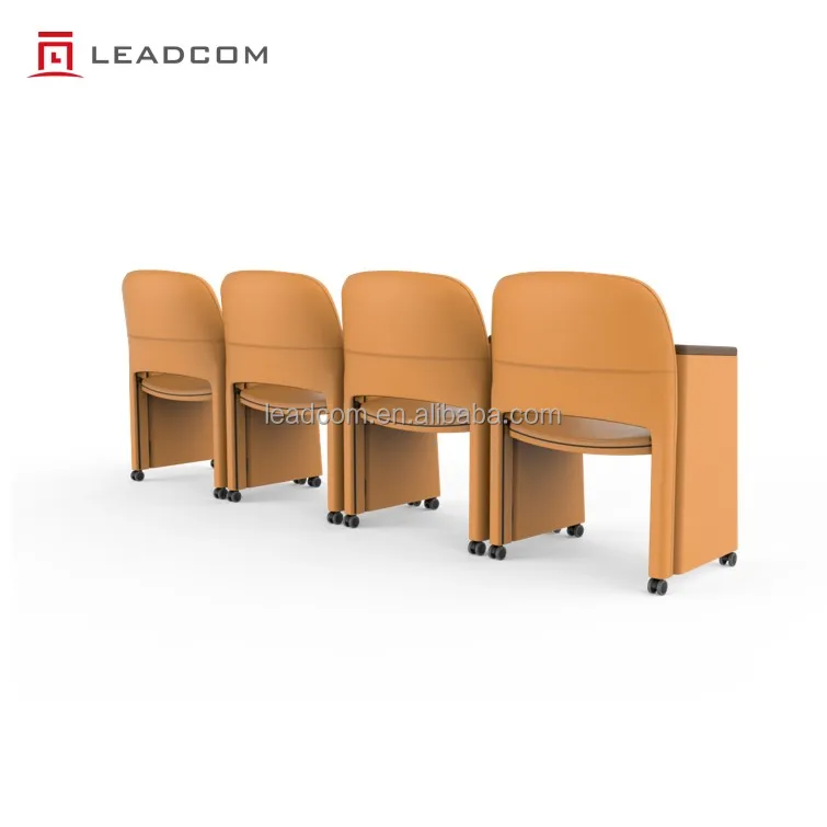 Leadcom L-M06 Flexible Foldable Auditorium Chair for School Lecture and Church for Sale
