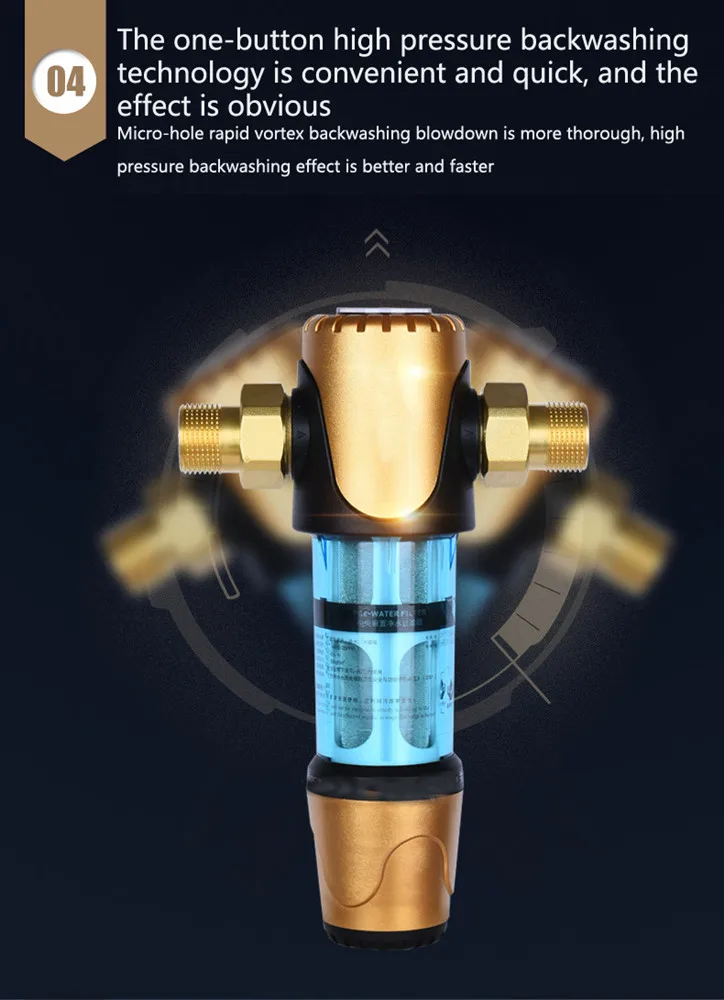 High Flow Automatic Backwash Pre Filtration Stainless Steel Mesh ...