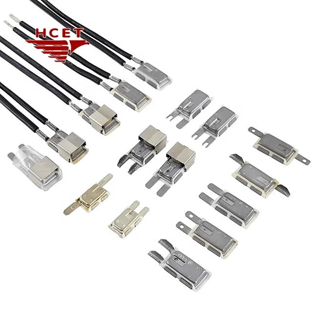 HCET 3MP Manual Reset Thermal Motor Protector 20A Overload Switch with Automatic Bimetal Thermostat for Electric Motors