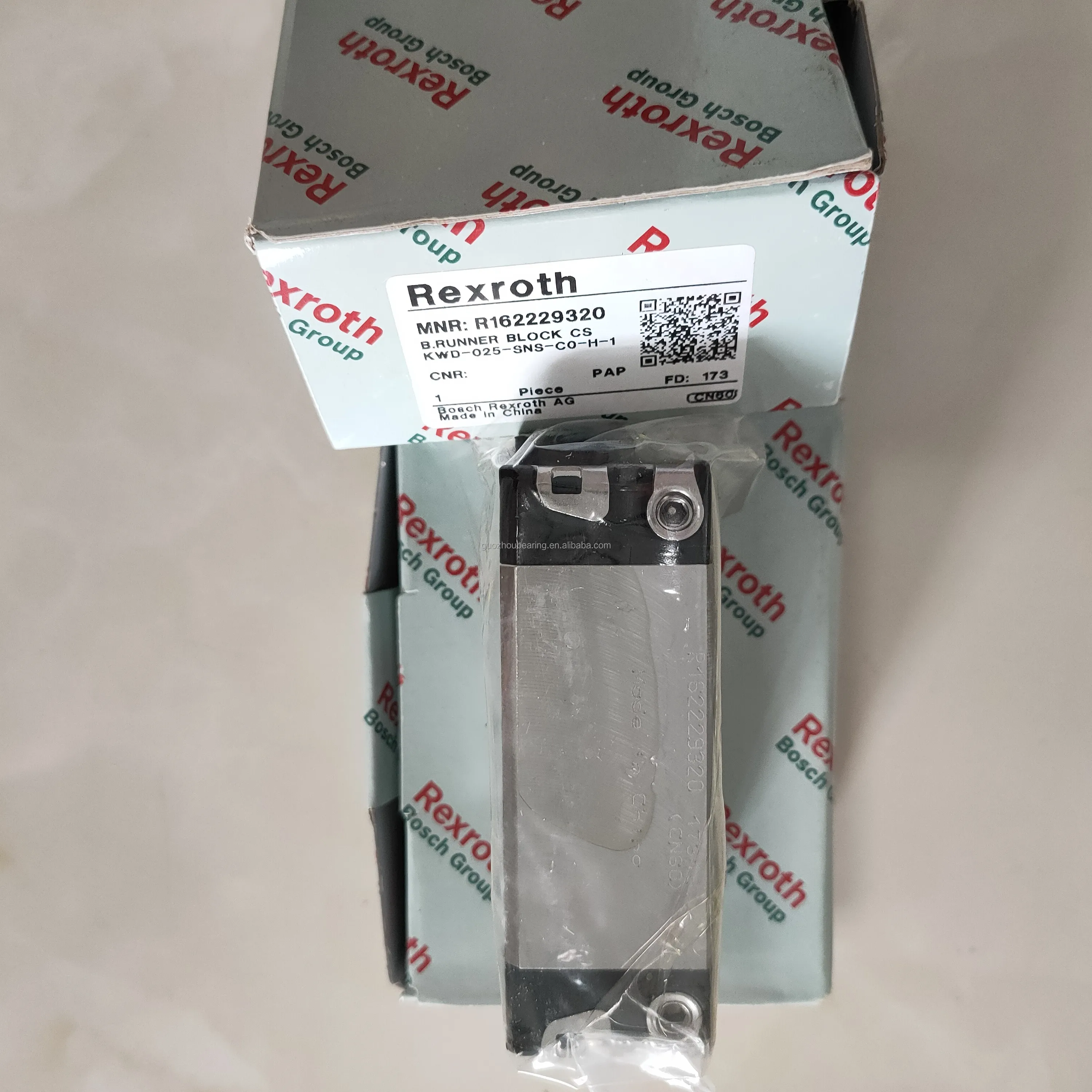 Rexroth Linear Runner Motion Block Bearing R162221420 R 162221420