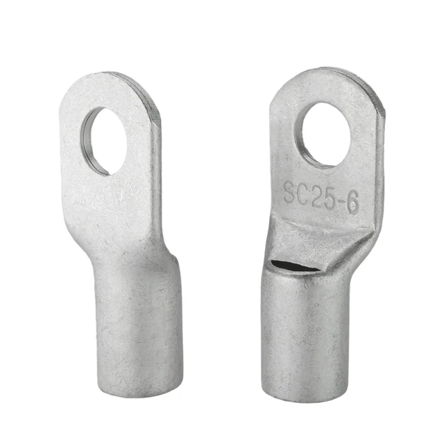 A-SC Premium Quality Copper Tube Terminals Crimp Solder Eyelets for Automotive Ring Tinned Cable Lugs Screw Terminal