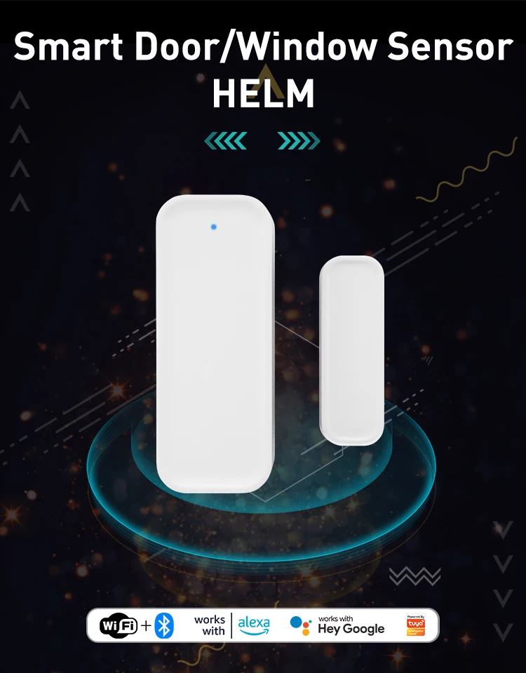 Tuya Smart Wifi Door Sensor Door Open/closed Detectors App Notification