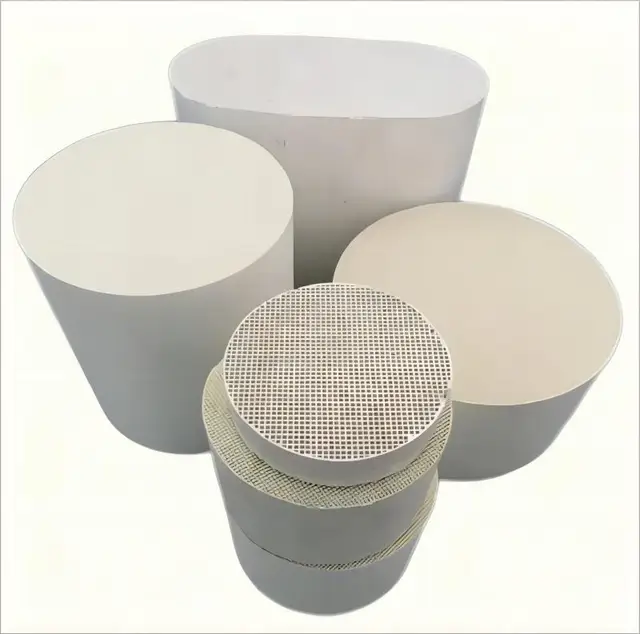 High Performance Dpf Ceramic Honeycomb Tile Catalyst Carrier Ceramic Filter