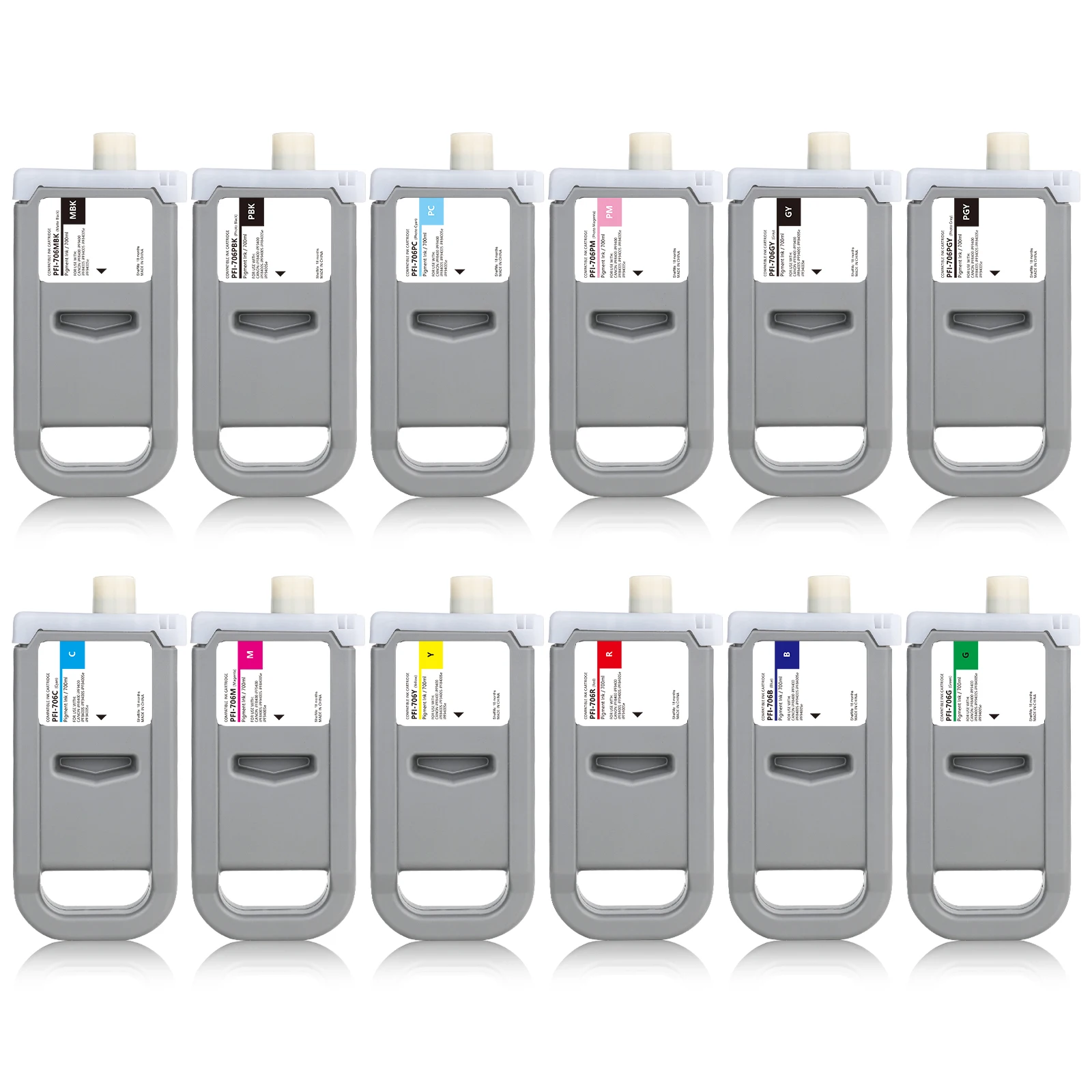 PFI-706 Pigment Ink Cartridge for Canon IPF8400S IPF9400S