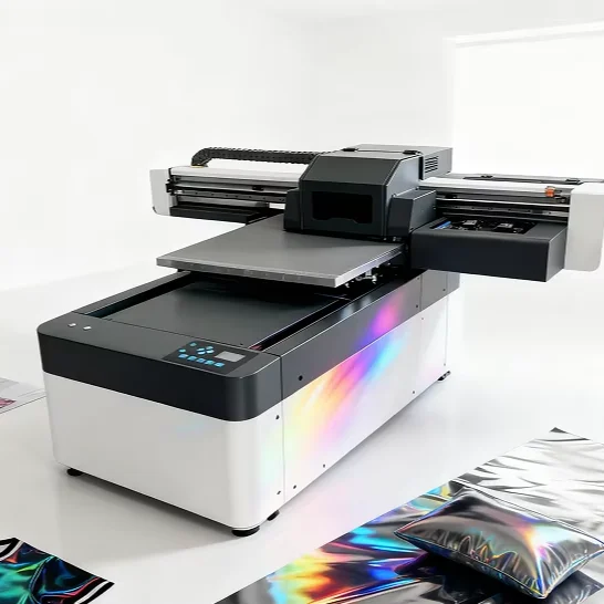 Newest 6090 UV Flatbed Printer Digital 3D Printing on Glass Ceramic Tile Acrylic With Varnish