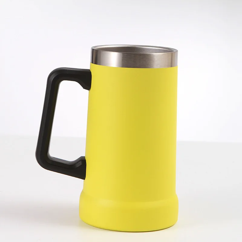 24oz Stainless Steel Coffee Mug - Insulated & Portable