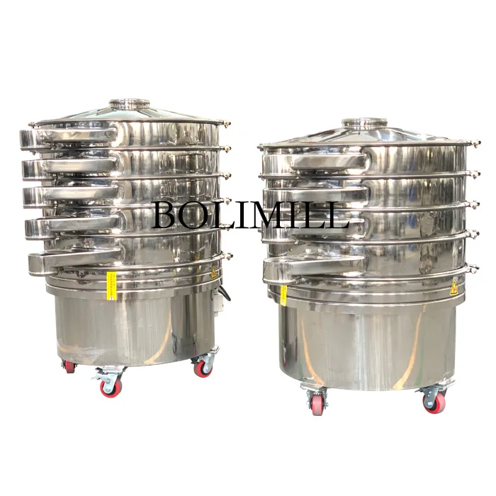 Flexible Structure Vibrating Sifter for Food Processing