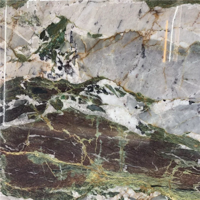 product brazil exotic stone green quartzite slabs for hotel project green marble tiles wall cladding decor-4