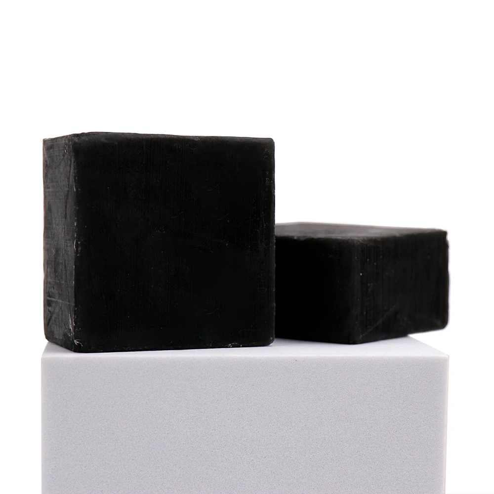 Organic Bath Soap Dead Skin Remove Soap Remove Pimple Remove Dark Spot Natural Oil Control Refreshing Charcoal Black Soap