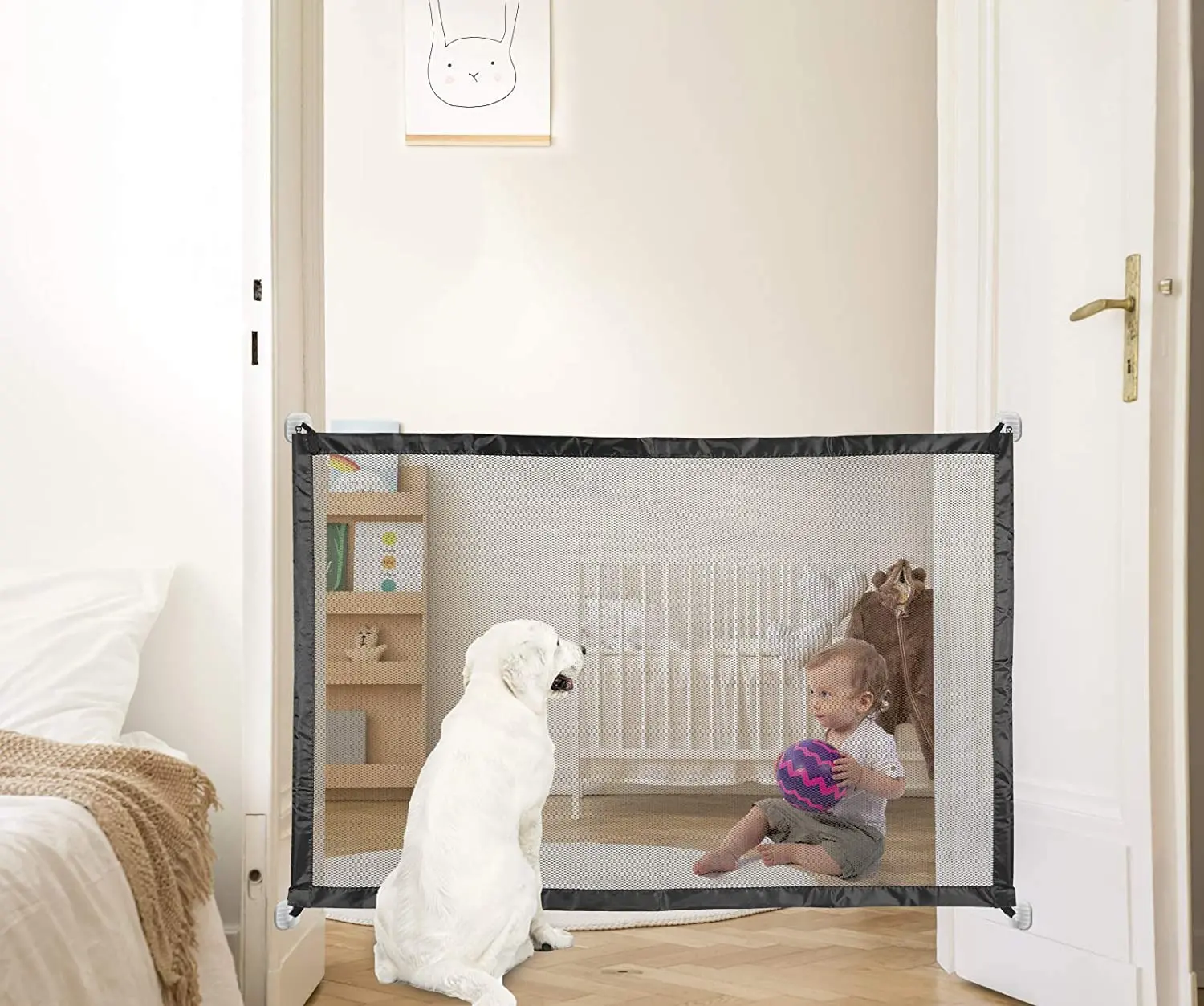 folding mesh gate