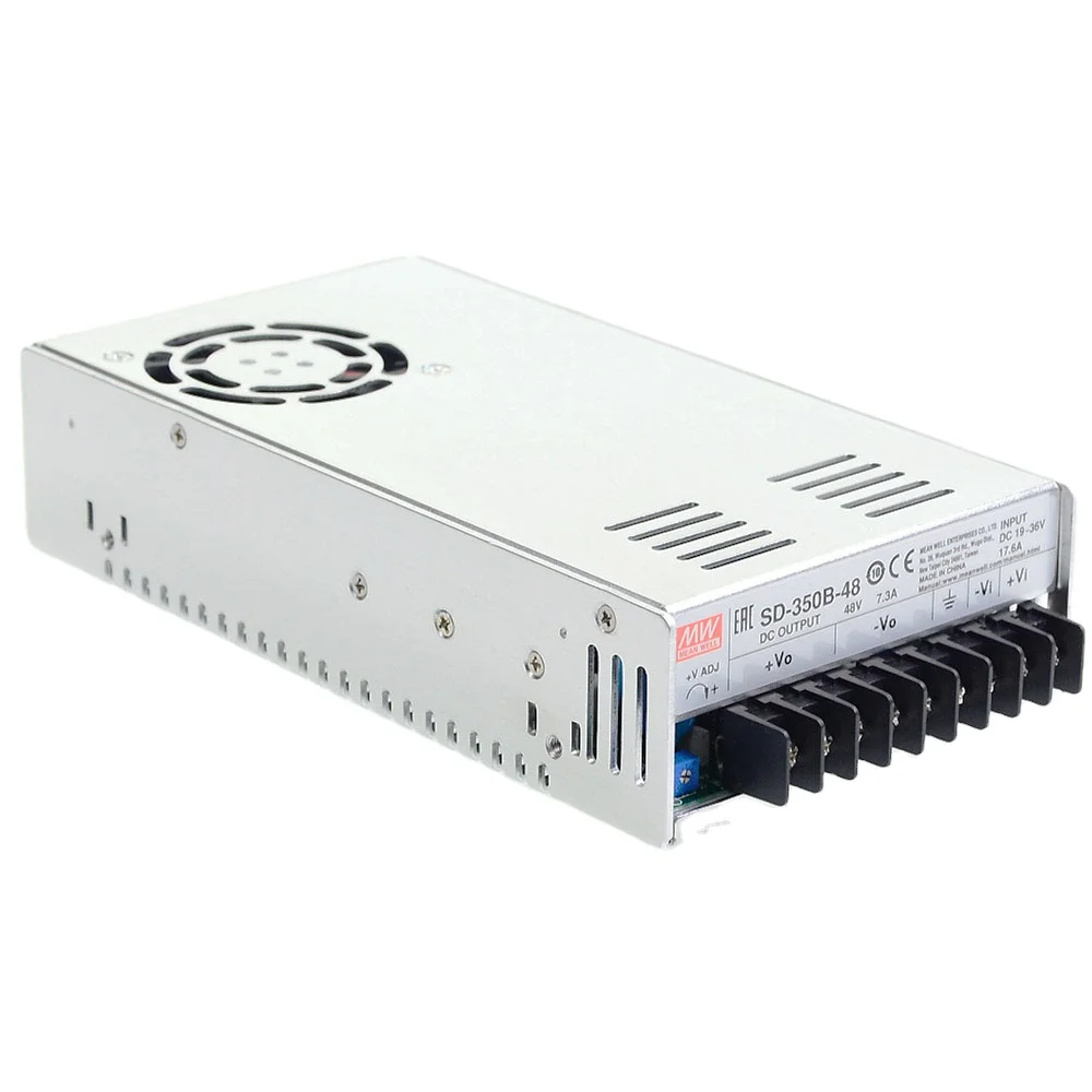 Meanwell SD-350B-24 DC to DC Power Supply - 24VDC 350.4W